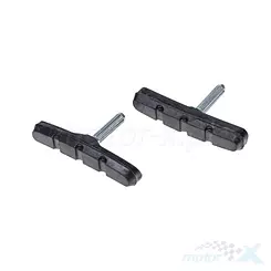 Klocki hamulcowe rowerowe, V-Brake, symetryczne, długość 70mm, waga 52g, bez gwintu