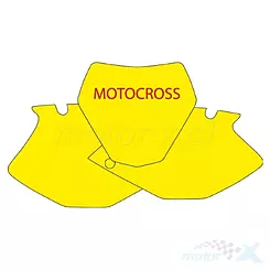 Zestaw naklejek pod numery startowe, Blackbird YAMAHA YZF 250/450 '06-'09