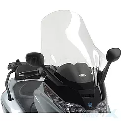 Szyba czołowa, transparentna. 80x60cm, Kappa, KD500ST, Piaggio X8 125/150/200/250/400