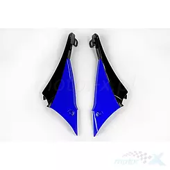 Osłony chłodnicy niebiesko-czarne UFO Plast Yamaha YZF 450 2010