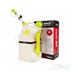 Kanister do szybkiego tankowania, żółty, 15L, Racetech GASCAGI0017