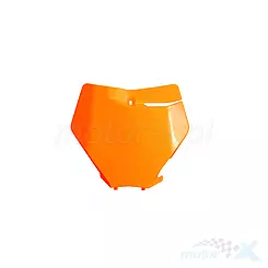 Tablica na numer startowy pomarańczowa fluo UFO Plast KTM SX / SXF