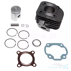 Cylinder kompletny 40.00mm 50cc, żeliwo, sworzeń 12mm, 1E40QMB/QMA 50 2T AC CPI / Keeway