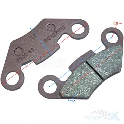 Klocki hamulcowe ATV Barton Thor 125