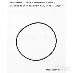 Uszczelka głowicy cylindra, oring, Athena M752008900004
