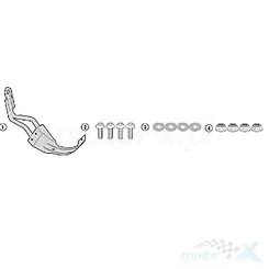 Mocowanie błotnika, Kappa RM6415KITK, do KRM01 i KRM02