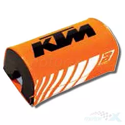 Osłona kierownicy 28mm Blackbird Pro Taper pomarańczowa, logo KTM
