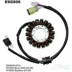 Stator iskrownik, stojan alternatora, Electrosport ESG806