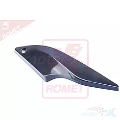 Osłona boczna owiewki lampy przedniej lewa grafit Romet Z-XT 2019+