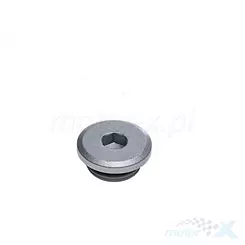 Korek M26x1.5mm pokrywy lewej silnika duży Suzuki GN 125
