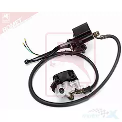 Hamulec kompletny przedni  Romet 700 10''