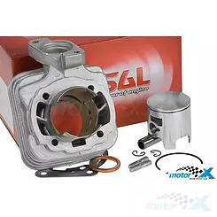 Cylinder kompletny 47.60mm 70cc aluminium sworzeń 12mm Airsal T6 Peugeot AC vertical 
