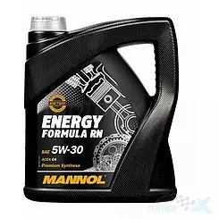 Olej silnikowy samochodowy 5W30 syntetyczny 4L, Mannol Energy Formula RN 7706