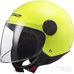 Kask otwarty LS2 OF558 Sphere Hi Vis Yellow 