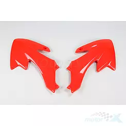 Osłony chłodnicy czerwone  UFO Plast Honda CRF 50 04-