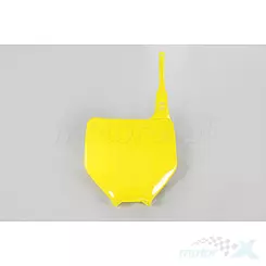 Tablica na numer startowy żółta UFO Plast Suzuki RMZ 250 04-06