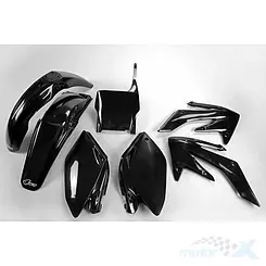 Zestaw osłon nadwozia czarny UFO Plast Honda CRF 250 R 04-05
