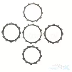 Tarcze sprzęgła, 5 sztuk, TRW Lucas MCC238-5 Kawasaki Z 300, EX 300 NINJA