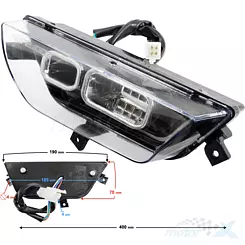 Reflektor przedni lewy ATV Barton Raptor 125