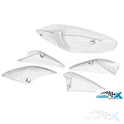 Klosze kierunkowskazów i lampy tylnej Revo, białe, Peugeot Speedfight II