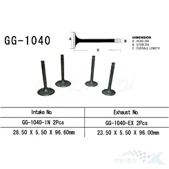 Zawór wydechowy Vesrah GG-1040-EX