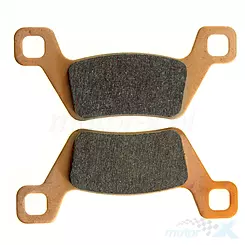 Klocki hamulcowe, symetryczne dwa otwory, Kymco MXU 500 IRS / 500DX / 550 / 700 / UXV 450/700 