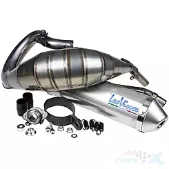 Tłumik kompletny z homologacją LeoVince X-Fight, Aprilia RX 50 05-15 / SX 50 06-15