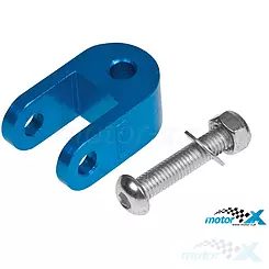 Przedłużacz amortyzatora IGM 25mm, niebieski, Honda / Kymco / CPI / Minarelli / Peugeot