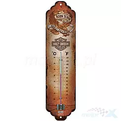 Termometr harley-davidson born Nostalgic Art 80361
