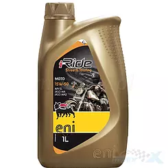 Olej silnikowy 4T Agip i-Ride Street & Touring MOTO ENI półstyntetyczny 15W50 1L