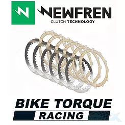Tarcze sprzęgła z przekładkami, 13 sztuk, Newfren Racing F2836SR (EBS2335R) Yamaha YZ 85 (95-15)