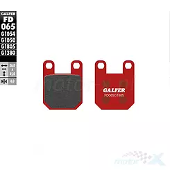 Klocki hamulcowe Galfer Sintered Trial FD065G1805