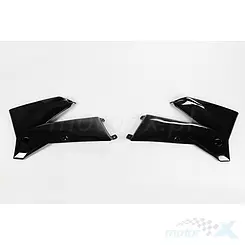 Osłony chłodnicy czarne UFO Plast  KTM SX / SX-F / EXC 05-07