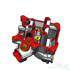 Głowica cylindra 125 4T LC Zontes U / U1 / G1 / Z2
