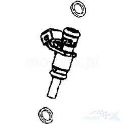 Wtrysk, wtryskiwacz paliwa Kymco Maxxer / MXU