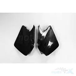 Osłony tylne górne komplet czarne UFO Plast Suzuki RM 125 / RM 250