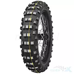Opona motocyklowa offroad Mitas 130/90-18 EF-07 69R TT SUPER FIM (ŻÓŁTY PASEK)