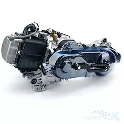 Silnik kompletny 50cc, pokrywa 400mm, na koło 10", krótki wałek, bez EGR, 139QMB/QMA (GY6 50) 4T