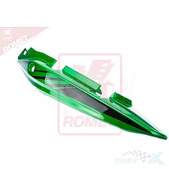 Osłona tylna górna lewa zielona Romet Z-XT 2019+
