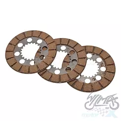 Tarcza sprzęgła 3 sztuki WSK 125 import 