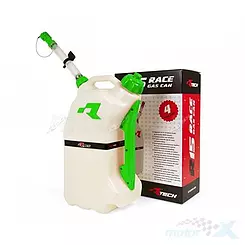 Kanister do szybkiego tankowania, zielony, 15L, Racetech GASCAVE0017