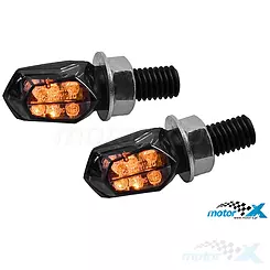Kierunkowskazy Revo LED Nano, czarne, uniwersalne (E)