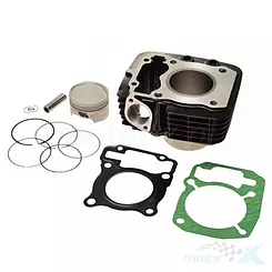 Cylinder kompletny 57.30mm 150cc, sworzeń tłoka 13mm, WM Motor, Junak / Romet