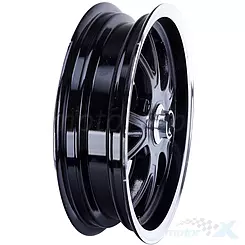 Felga przednia 3.00x12" czarna Romet 717 stary model / Azel Samar