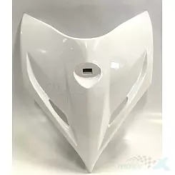 Osłona przednia górna biala NVP Kymco 50 Super 8 Euro 4