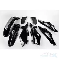 Zestaw osłon nadwozia czarny UFO Plast Husqvarna CR 125 / 250 06-08