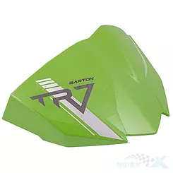 Obudowa reflektora zielona Barton Travel 125
