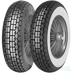 Opona do skutera Mitas 3.50-8 B 13 46J TT 4PR WWW BIAŁY BOK przód/tył