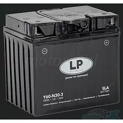 Akumulator bezobsługowy Landport Y60-N30-3 12V 30Ah 179x125x166mm 300CCA