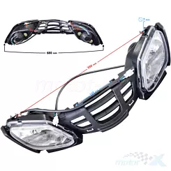Lampa przednia reflektor ATV Barton Road Hunter 200